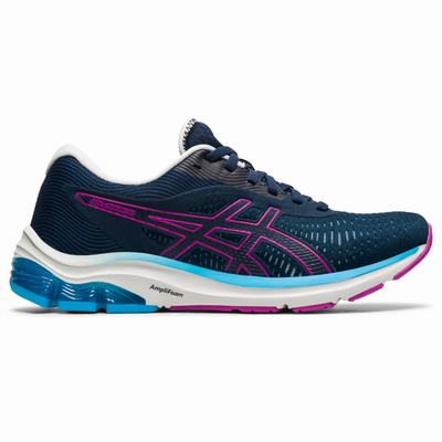 Asics Gel-Pulse 12 - Naisten Juoksukengät - Sininen/Violetit